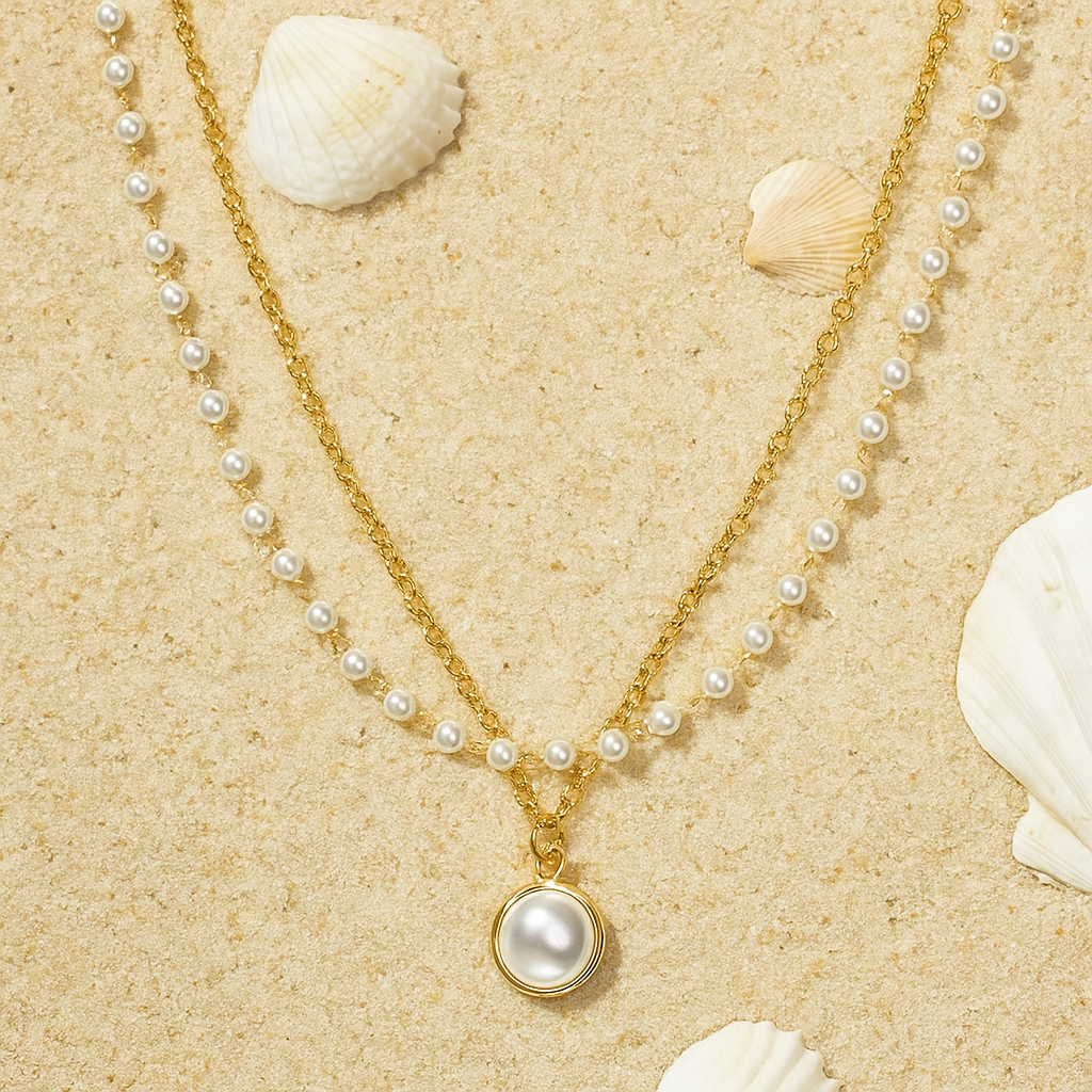 Twin Pearl Chain