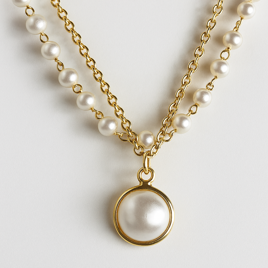 Twin Pearl Chain